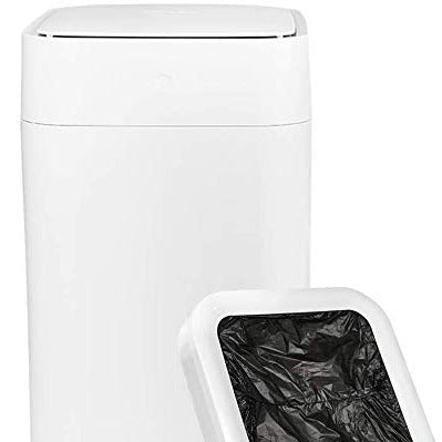 Townew (New Version) T1S Self-Sealing and Self-Changing 15.5L (4 Gallon) Trash Can-White | Automatic Open Lid and Motion Sense Activated x1 Refill Ring Included-More Durable and Battery Last Longer